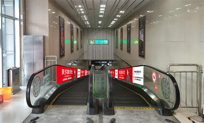 连云港商超扶梯贴/看板灯箱媒体